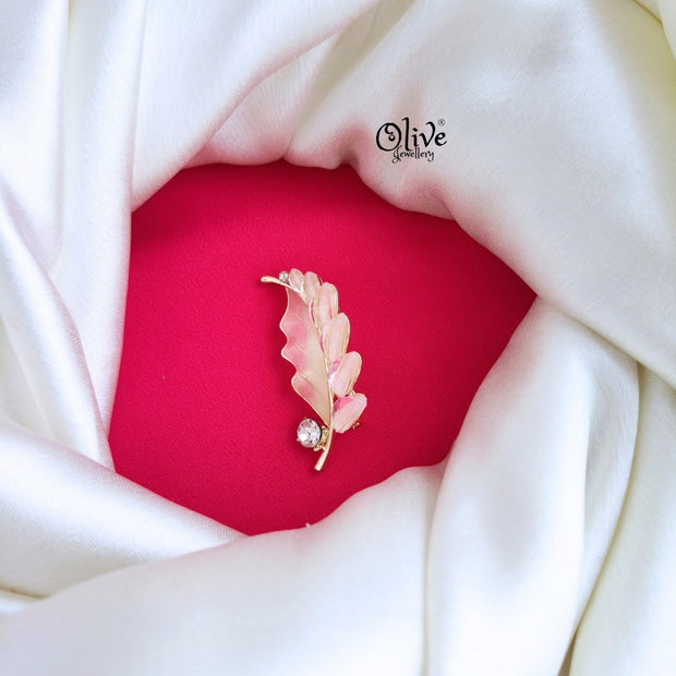 Leaf  Brooch - 621