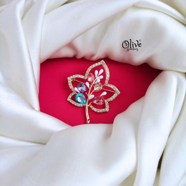 Leaf Brooch - 647