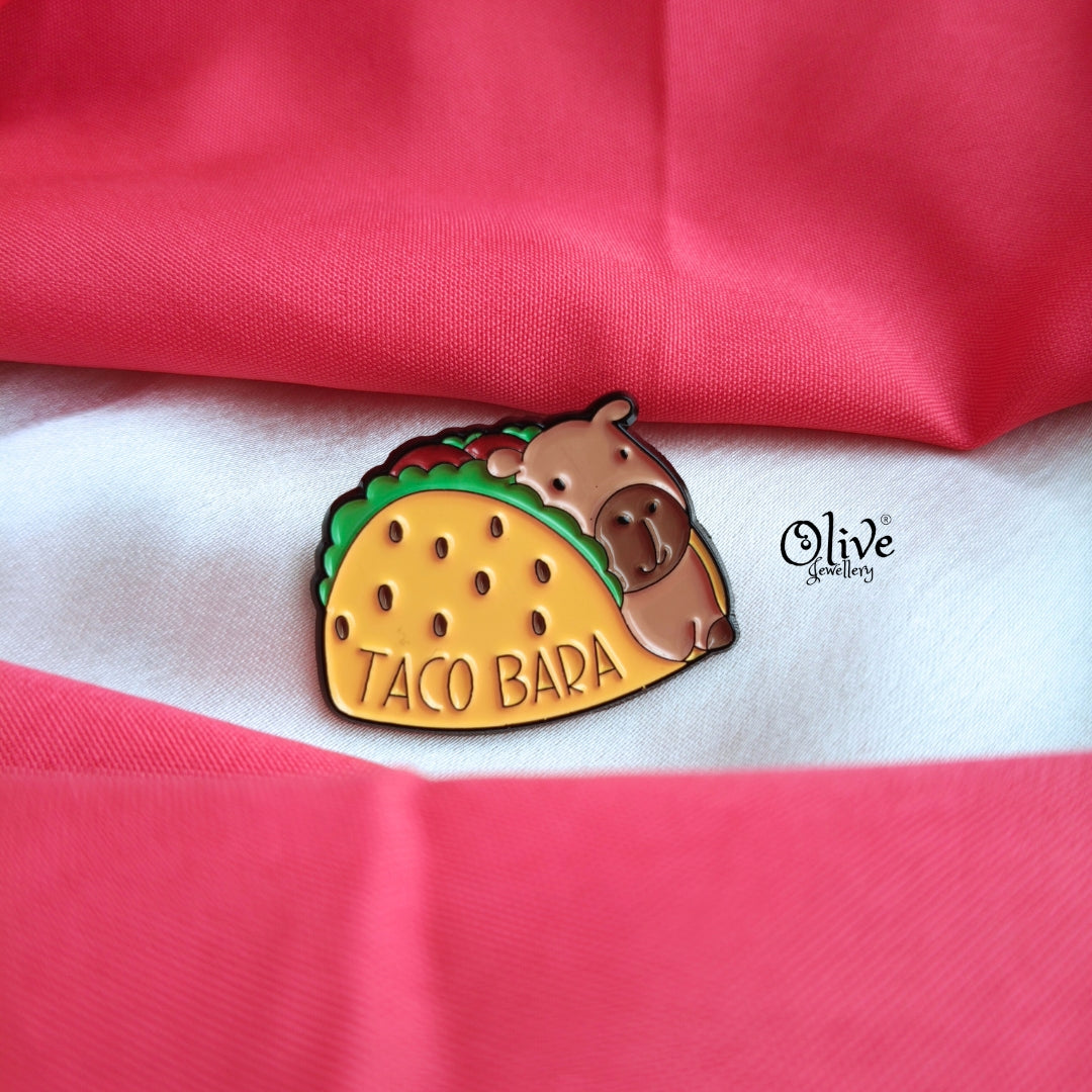 TACO BARA Brooch