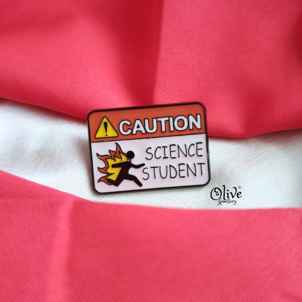 SCIENCE STUDENT Brooch