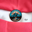HIKING IS MY THERAPY Brooch