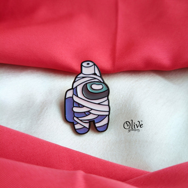 Mummy Wrap - Among Us - Brooch