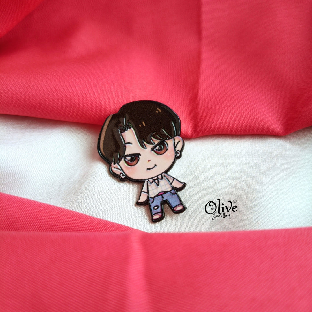 Jinu - Demon Hunters-Brooch