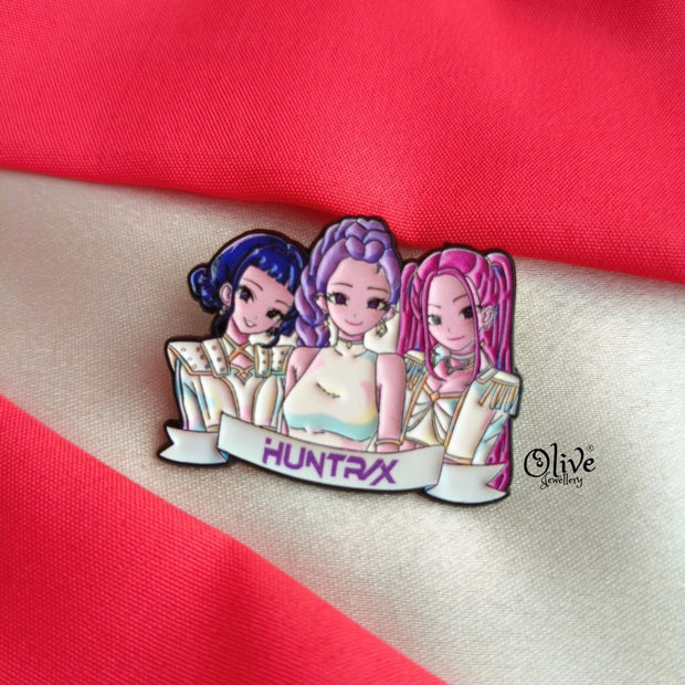 Huntrix - Demon Hunters-Brooch