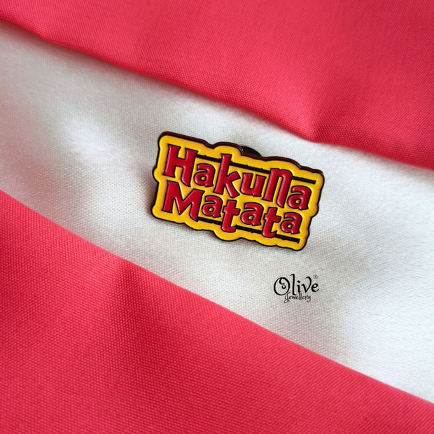 Hakuna Matata-Brooch