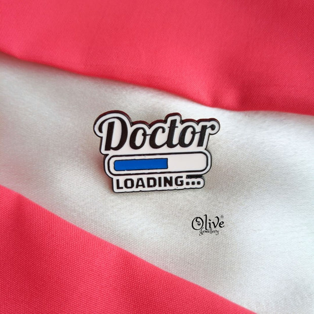 Doctor Loading-Brooch