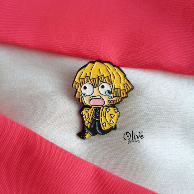 Zenitsu - Demon Slayer-Brooch