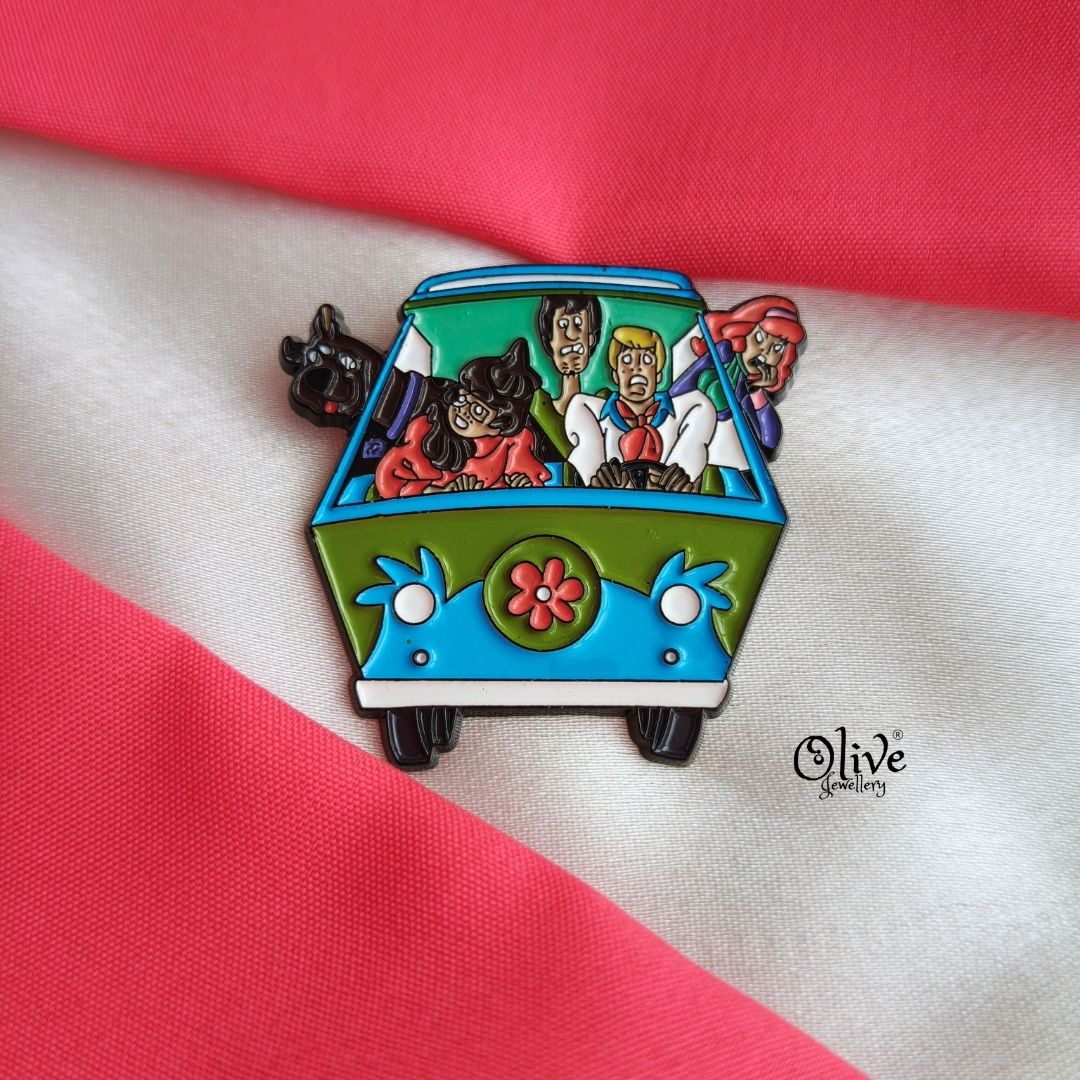 Scooby Doo - Zombie Version-Brooch