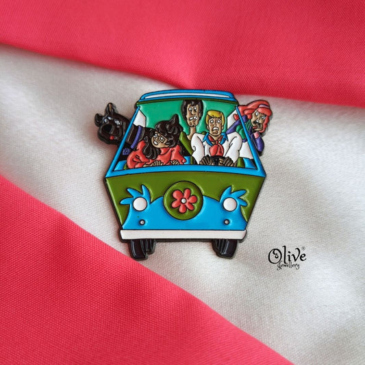 Scooby Doo - Zombie Version-Brooch