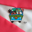 Scooby Doo - Zombie Version-Brooch