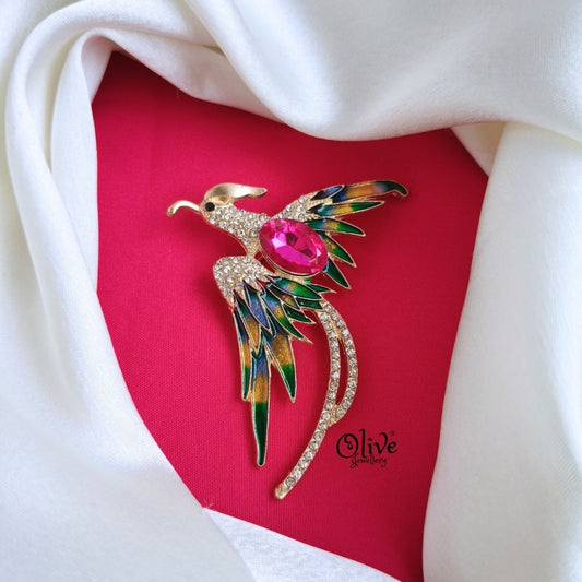 phoenix Brooch-748