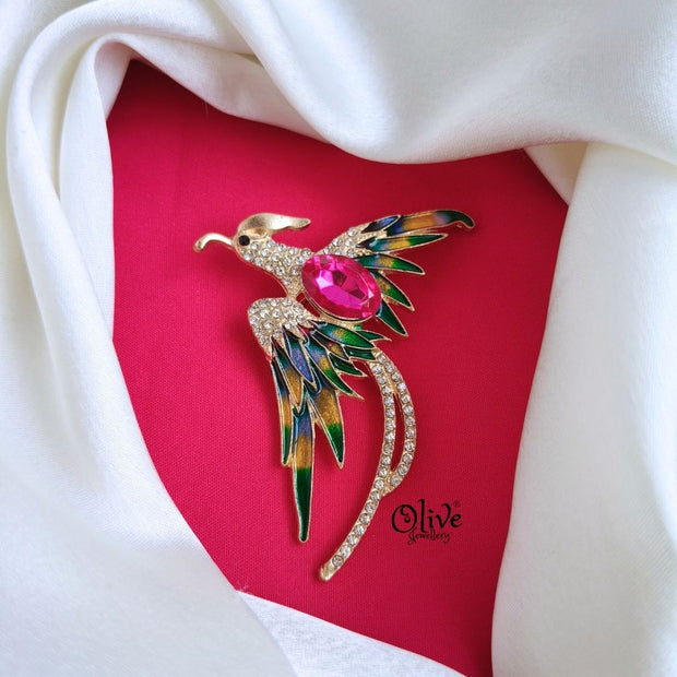 phoenix Brooch-748