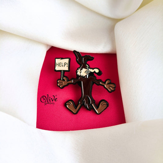 Road Runner Brooch