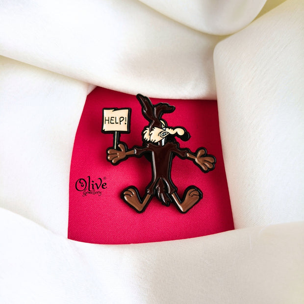 Road Runner Brooch