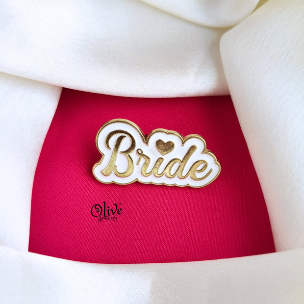 Bride brooch