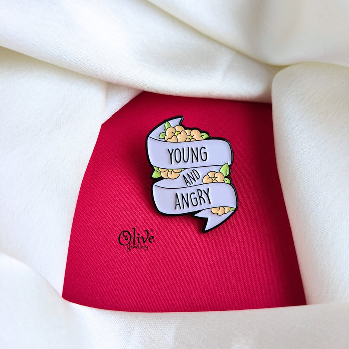 Yong And Angry-Brooch