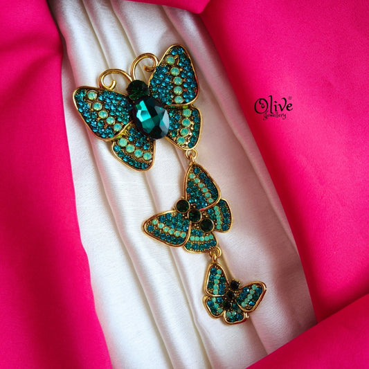 Three step Butterfly-Brooch