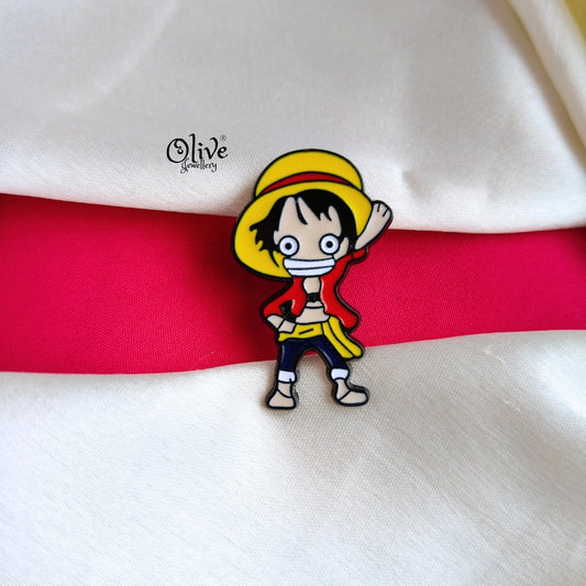 Monkey D.Luffy Brooch
