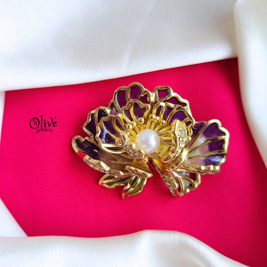 Flower Brooch-801