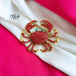 Red Crab- Brooch