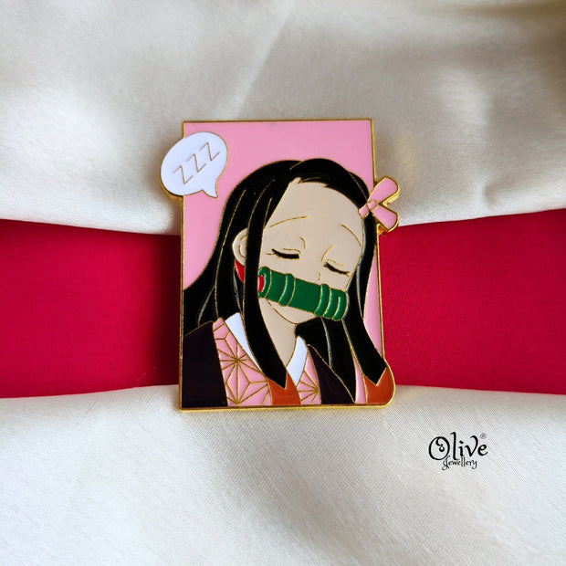 Nezuko Brooch