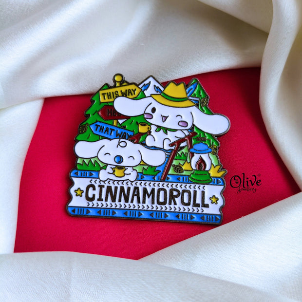 Cinnamoroll Brooch
