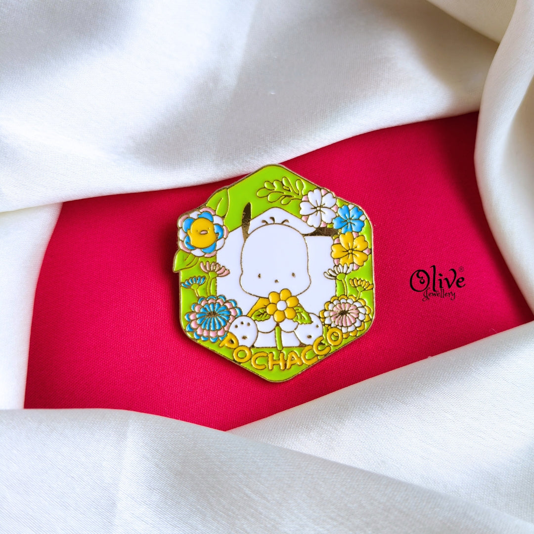 Pochacco Brooch