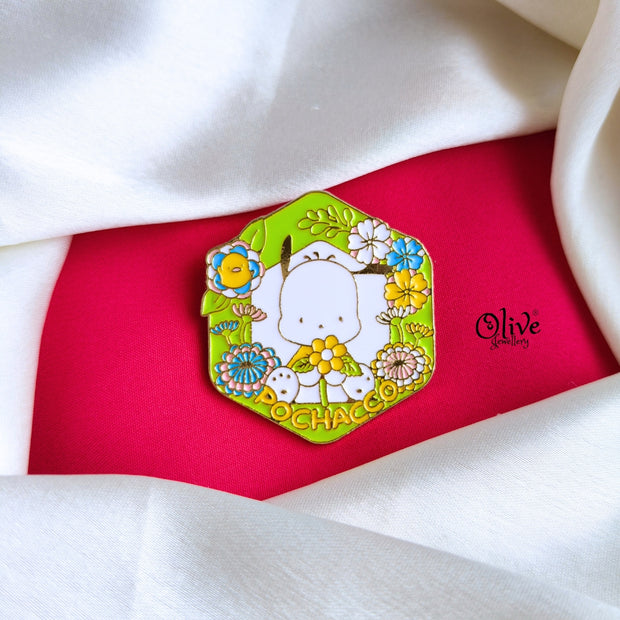 Pochacco Brooch