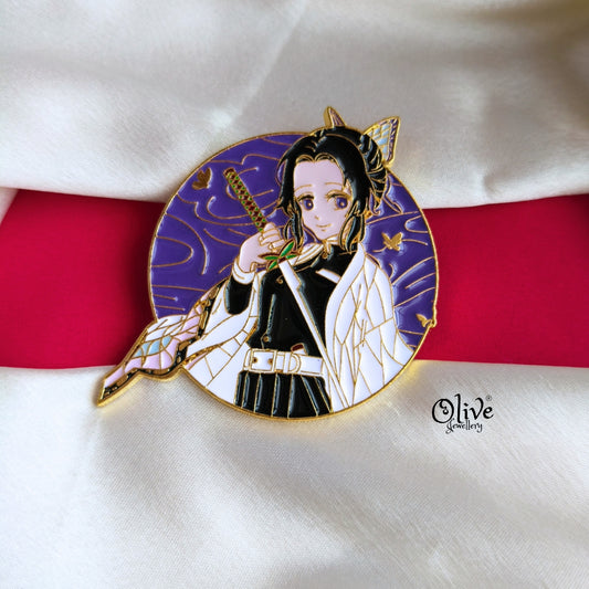 Kochou Shinobu-Brooch