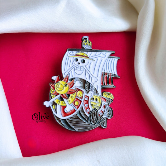 One Piiece Thousand Suny Ship -Brooch