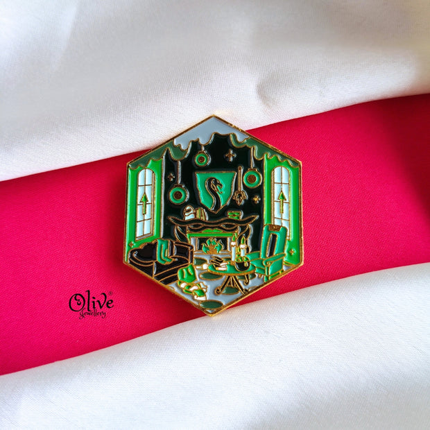 Slytherin Common Room-Brooch
