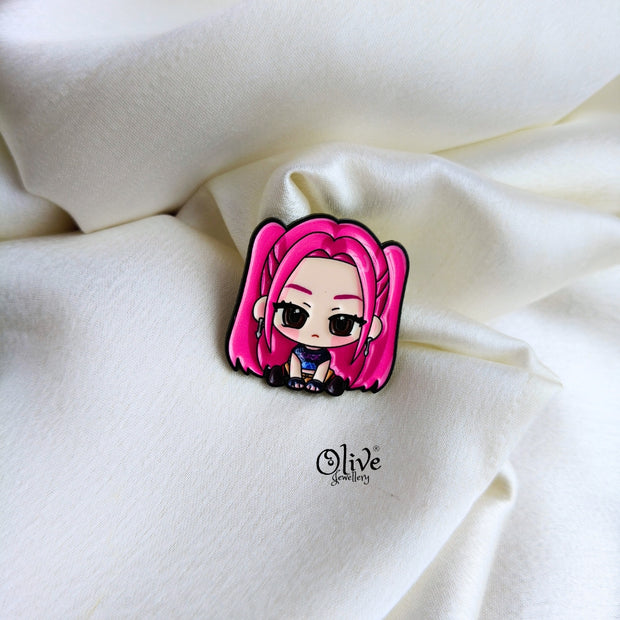 K-Pop Demon Hunters Brooch-854