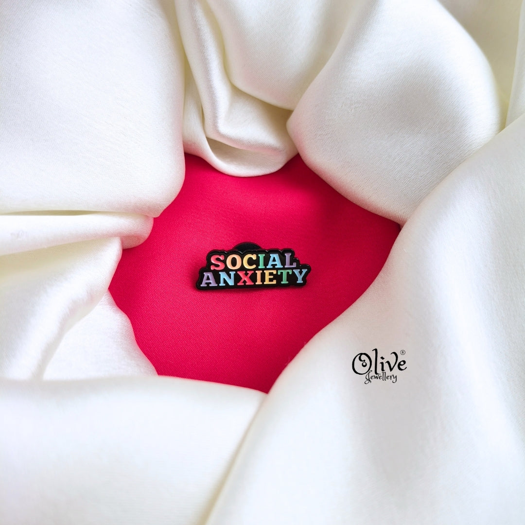 Social Anxiety-Brooch