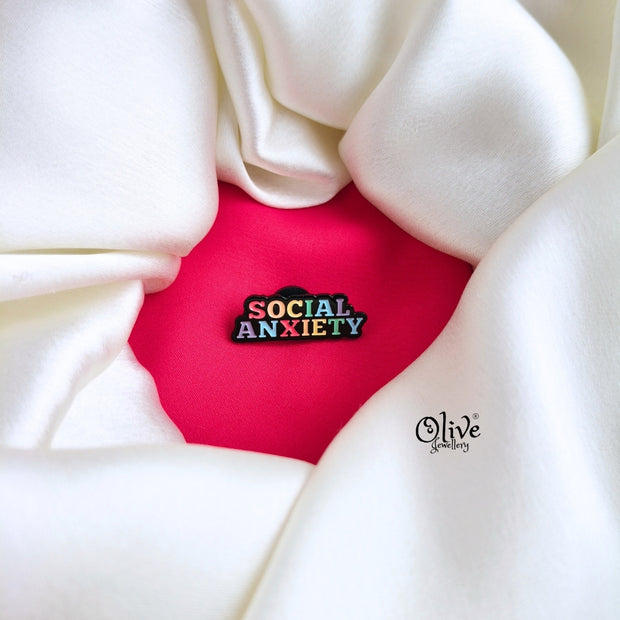 Social Anxiety-Brooch