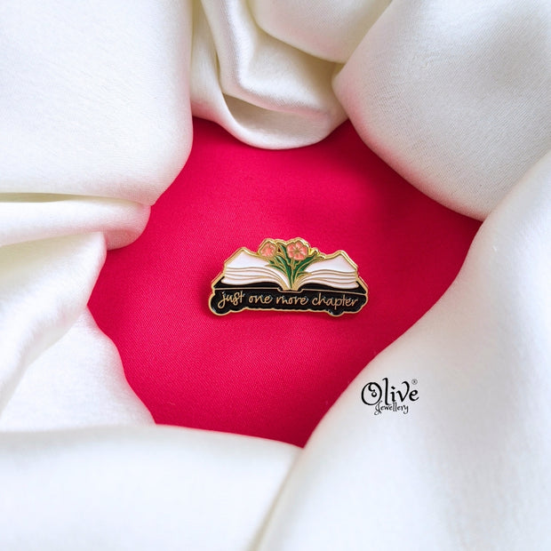 Just One More Chapter-Brooch