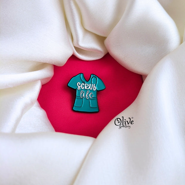 Scrub Life - Brooch