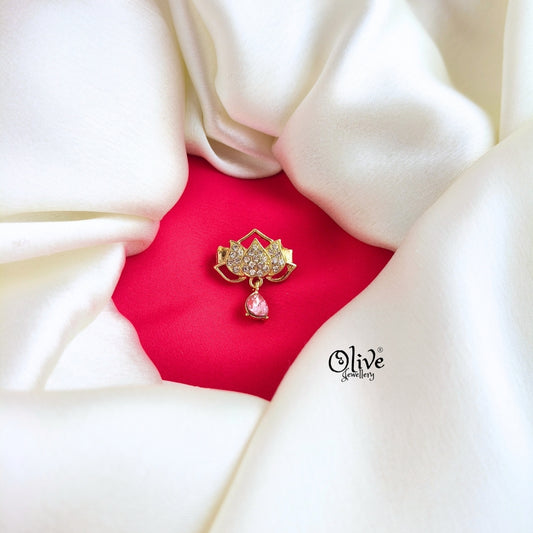 Lotus Brooch-874