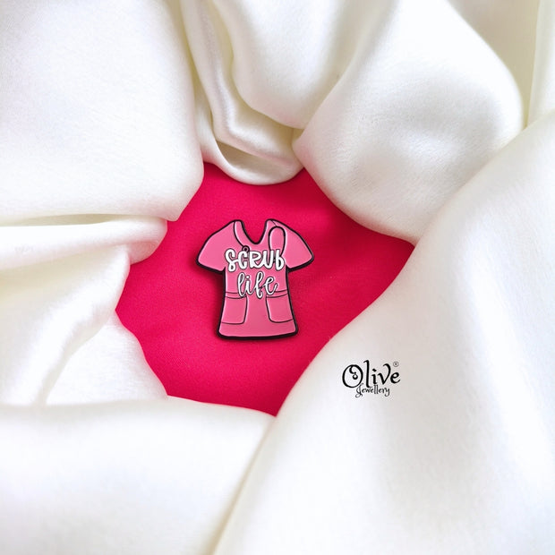 Scrub Life - Brooch
