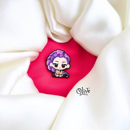K Pop Demon Hunters Rumi-Brooch