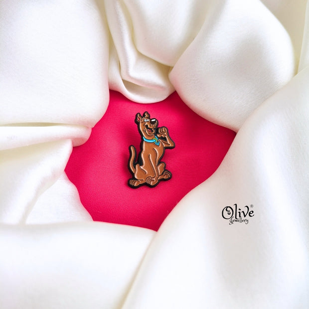 Scooby Doo-Brooch