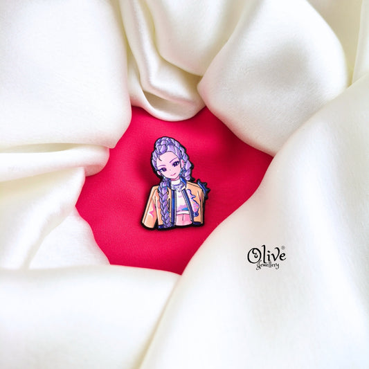 K Pop Demon Hunters-Brooch-888