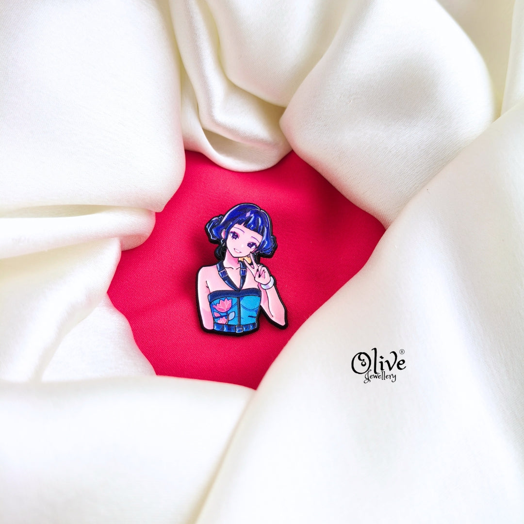 K Pop Demon Hunters Zoey-Brooch-890