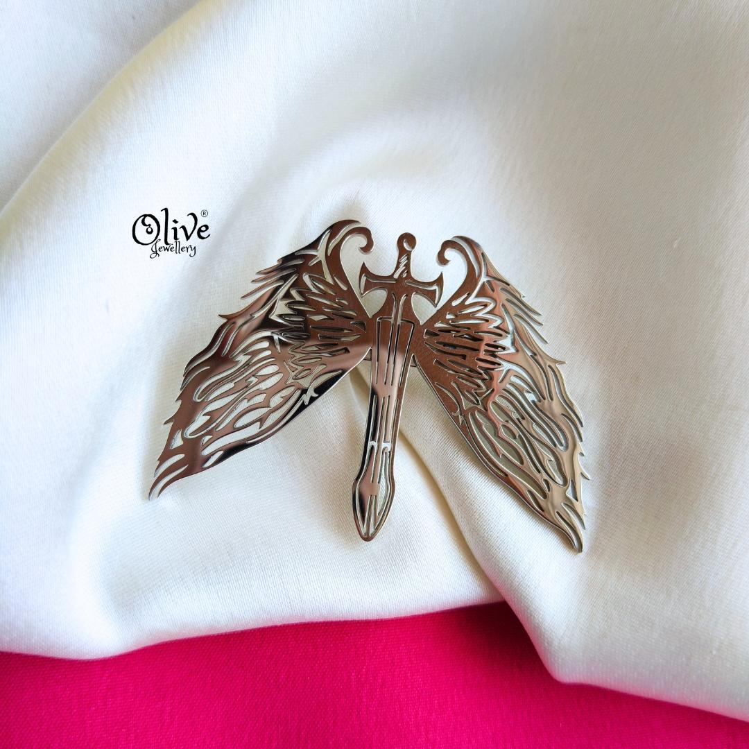 Angel Wing Brooch