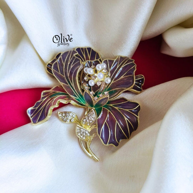 Flower Brooch-917
