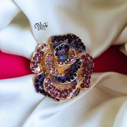 Rose Flower Brooch-920