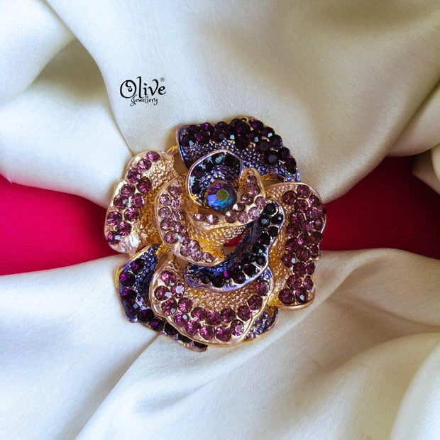 Rose Flower Brooch-920