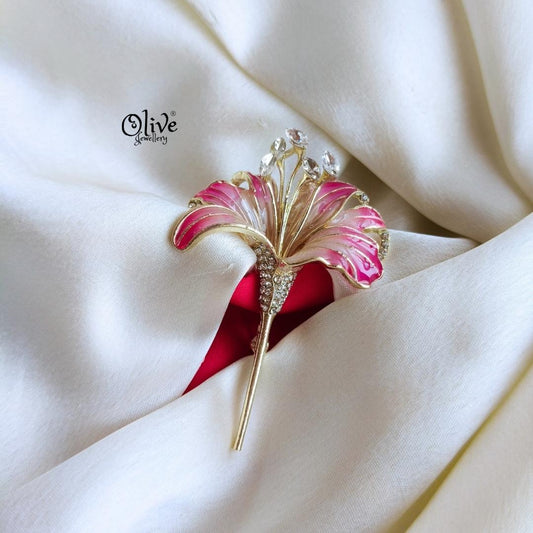Lily Flower Brooch-931