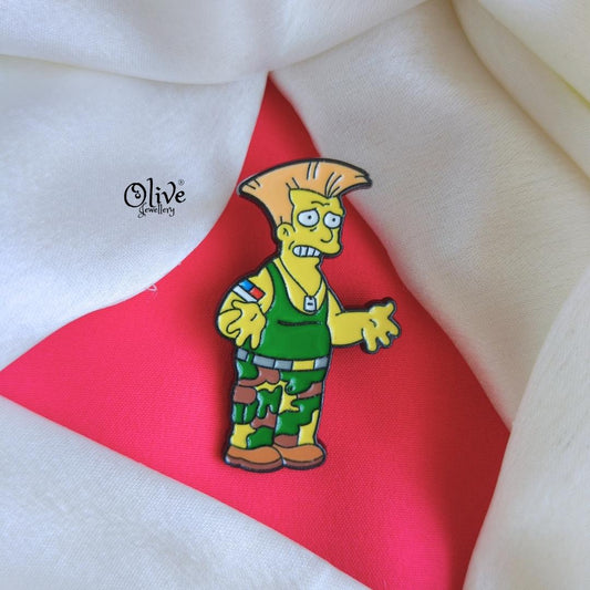 Principal Skinner-Brooch