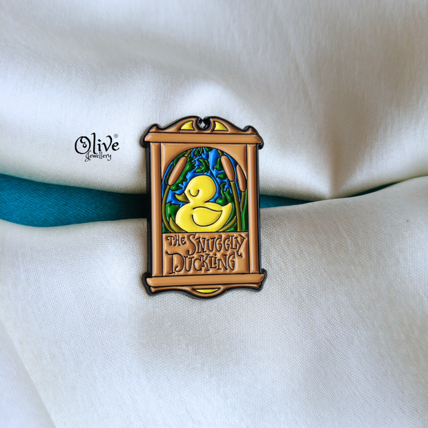 The Snuggly Duckling Brooch