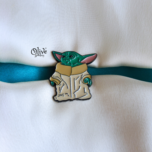 Mandalorian Grogu Brooch